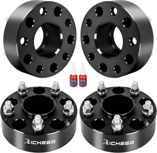 Richeer 2 Inch Hubcentric Wheel Spacers for Wrangler and Cherokee
