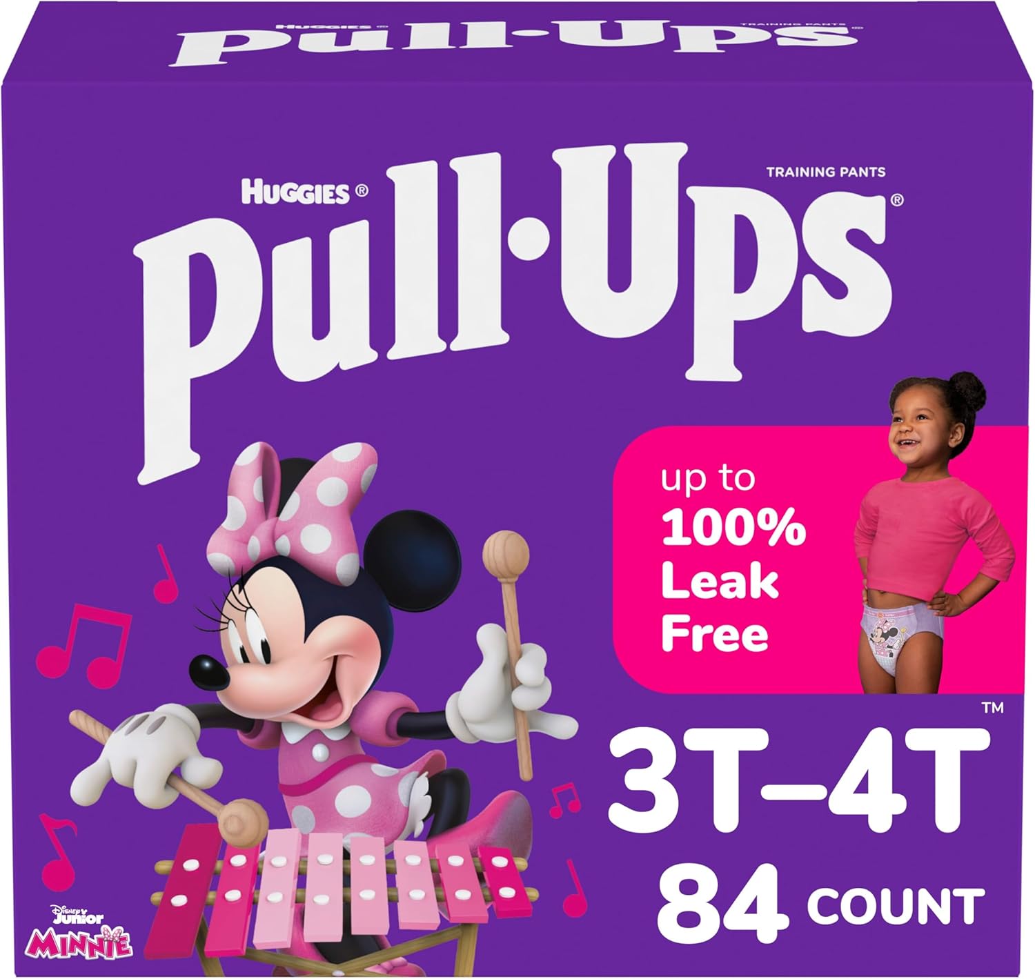 Pull-Ups Girls' Potty Training Pants for Easy Potty Training