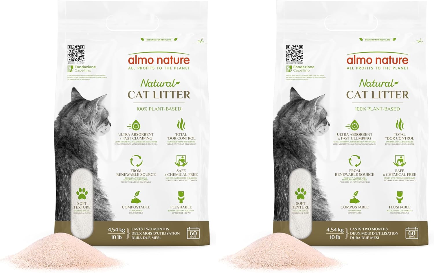 Natural Unscented Cat Litter - Eco-Friendly & Biodegradable