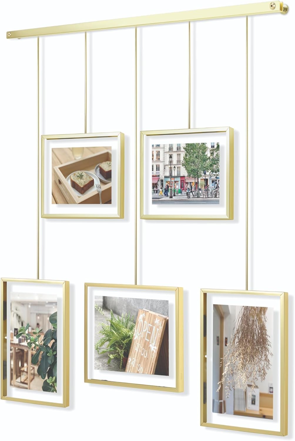 Umbra Exhibit Adjustable Photo Display for Stylish Wall Decor
