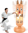 Inflatable Punching Bag for Kids 3 to 12 - 67ft Boxing Bag with Stand