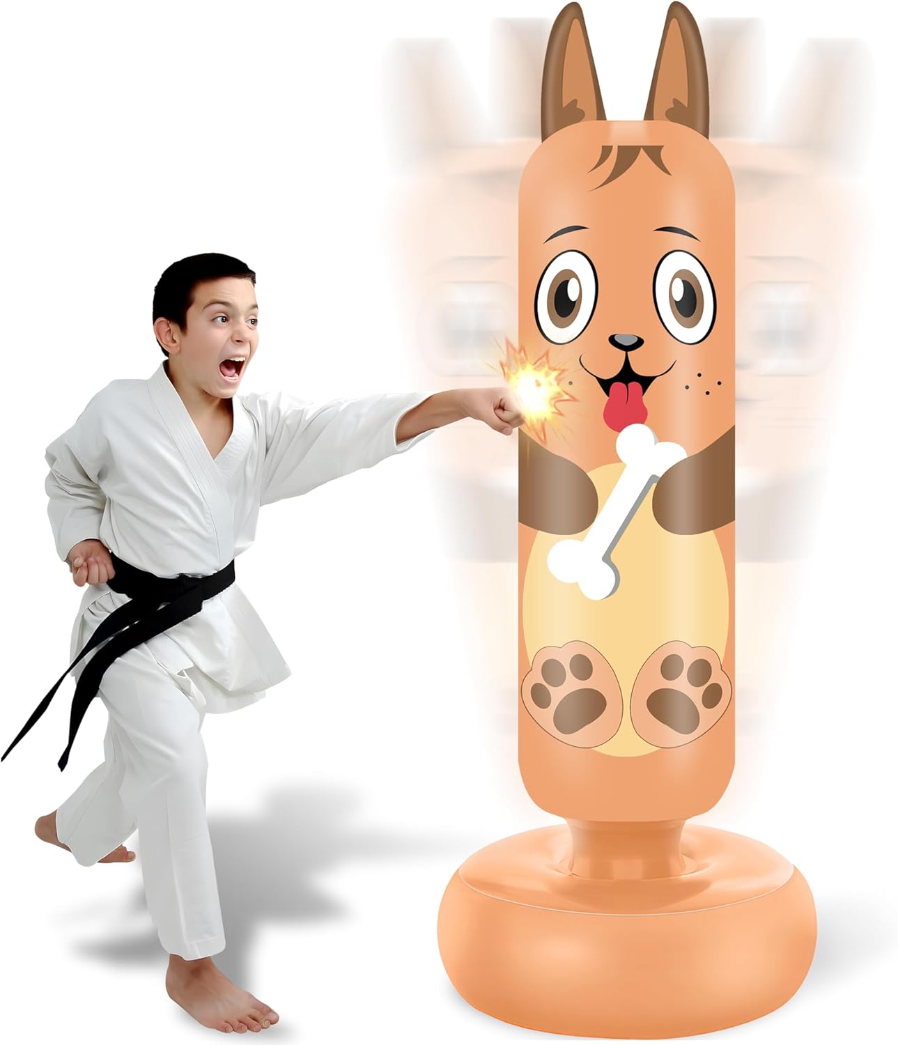 YORWHIN Kids Inflatable Punching Bag Set - Train Like a Champ!