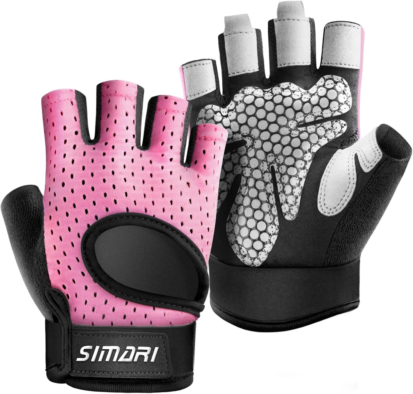 SIMARI Padded Workout Gloves - Ultimate Grip & Protection