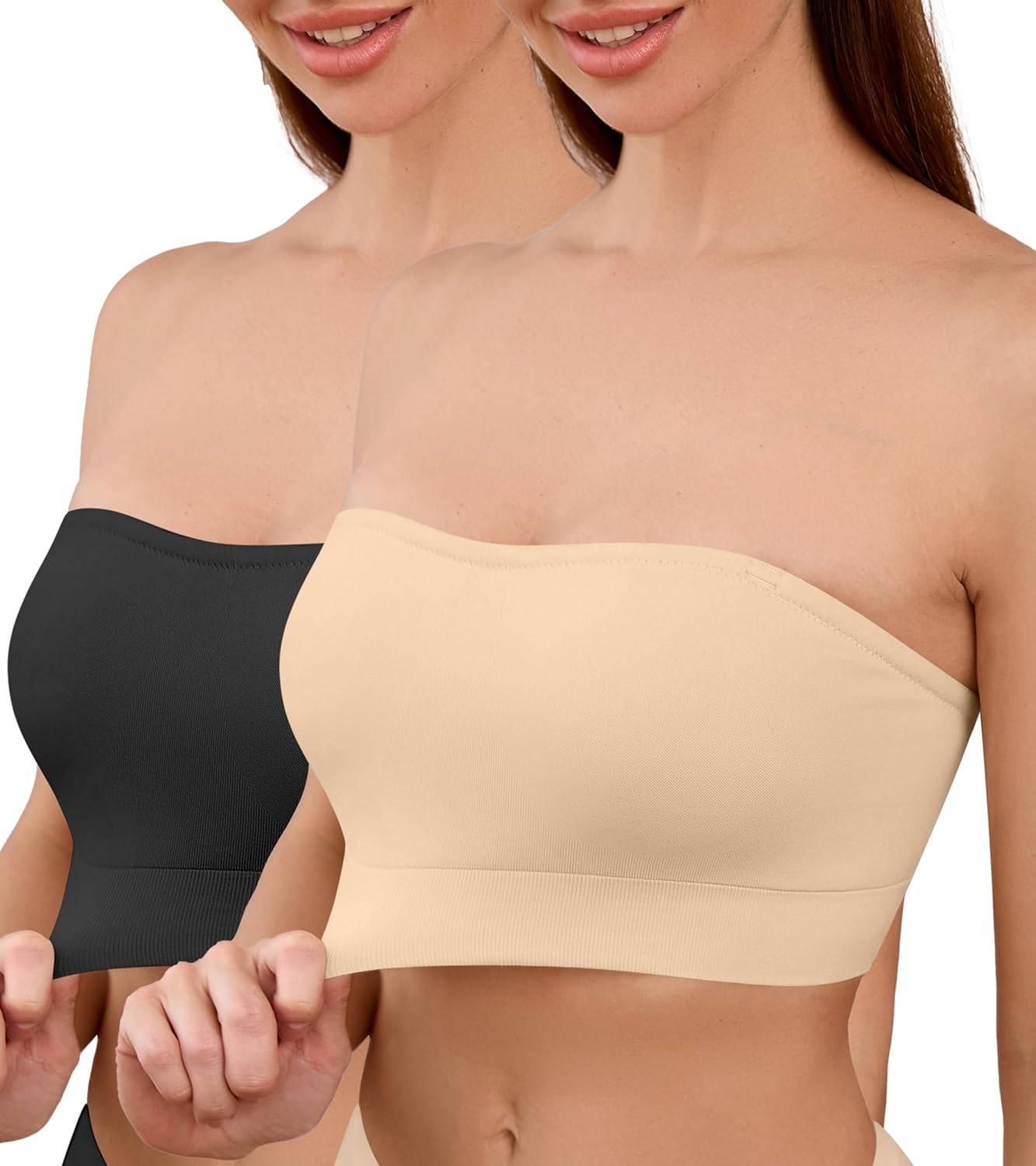 DEANGELMON Strapless Bras for Women - Comfort Non-Slip Design