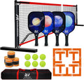 Pickleball Net for Driveway - Portable Regulation 22ft System