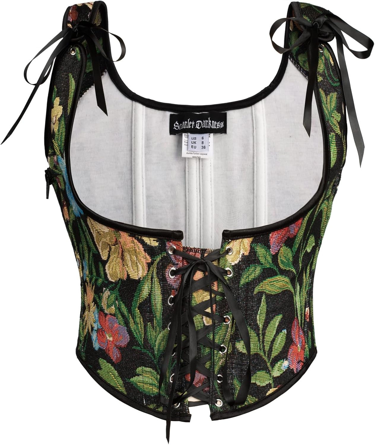 Scarlet Darkness Women's Renaissance Corset for Vintage Style