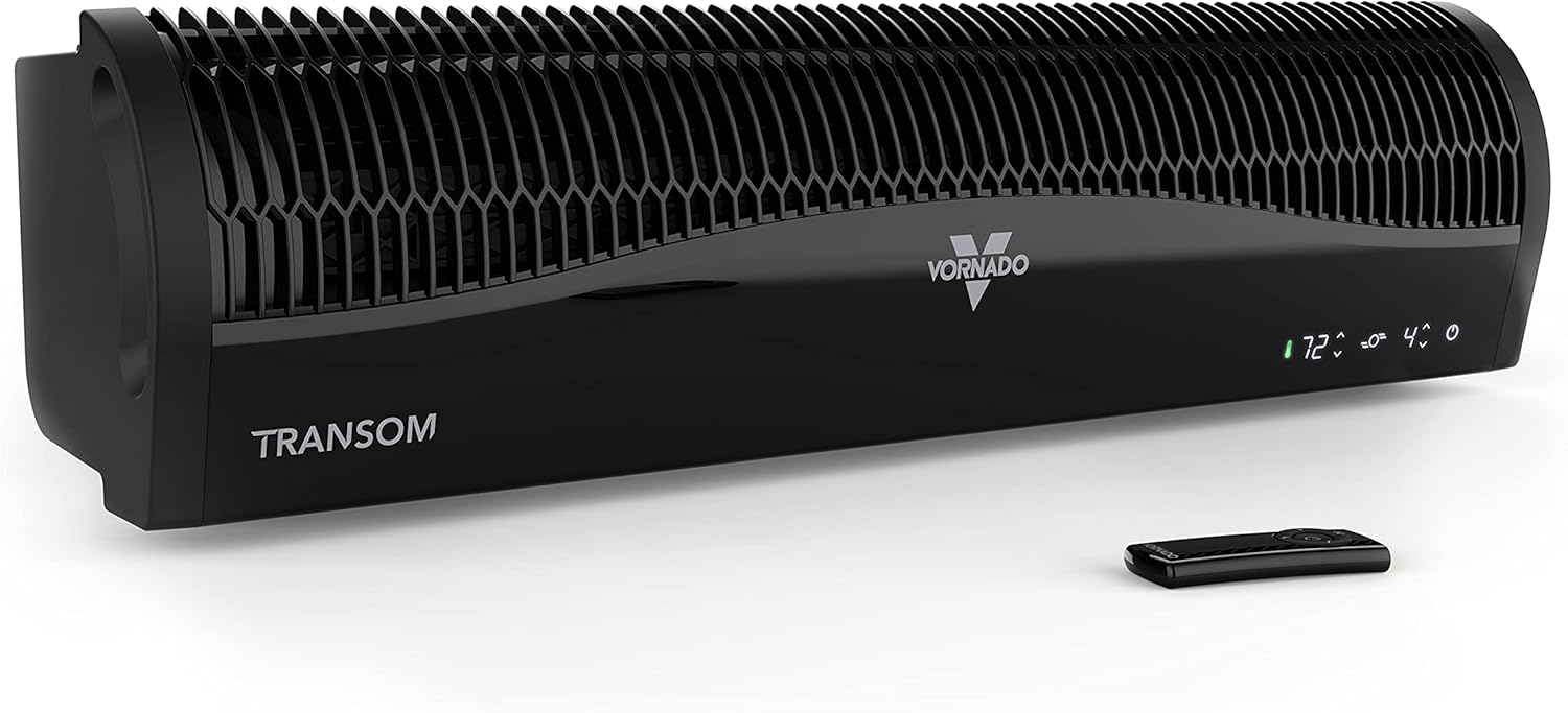Vornado TRANSOM Window Fan with Remote Control for Fresh Air