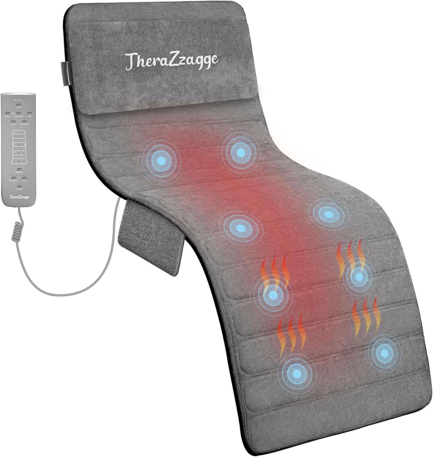 Heated Vibrating Massage Mat - Relax & Unwind Anywhere!