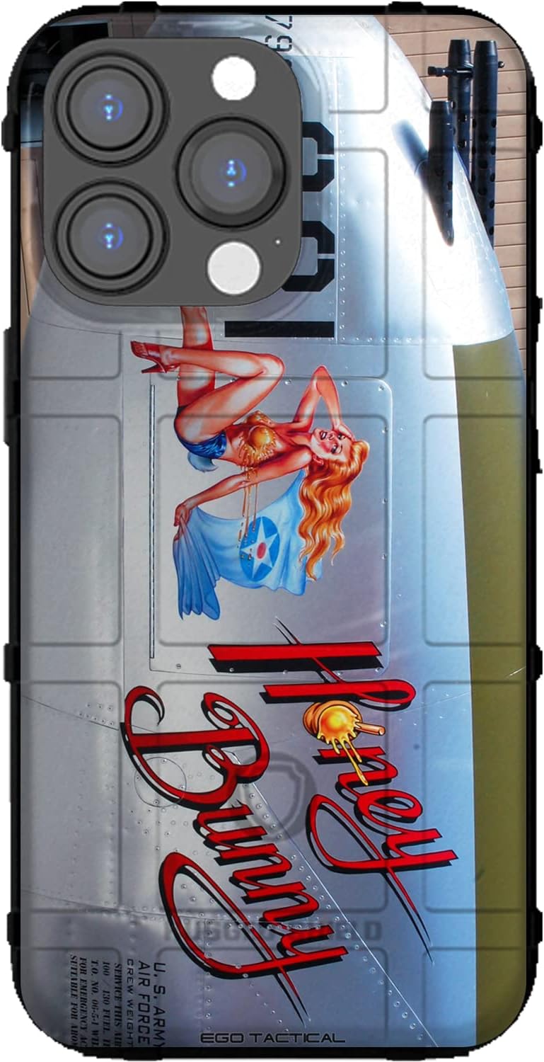 EGO TACTICAL Rugged Shield Case for iPhone 14 Pro Max - Honey Bunny