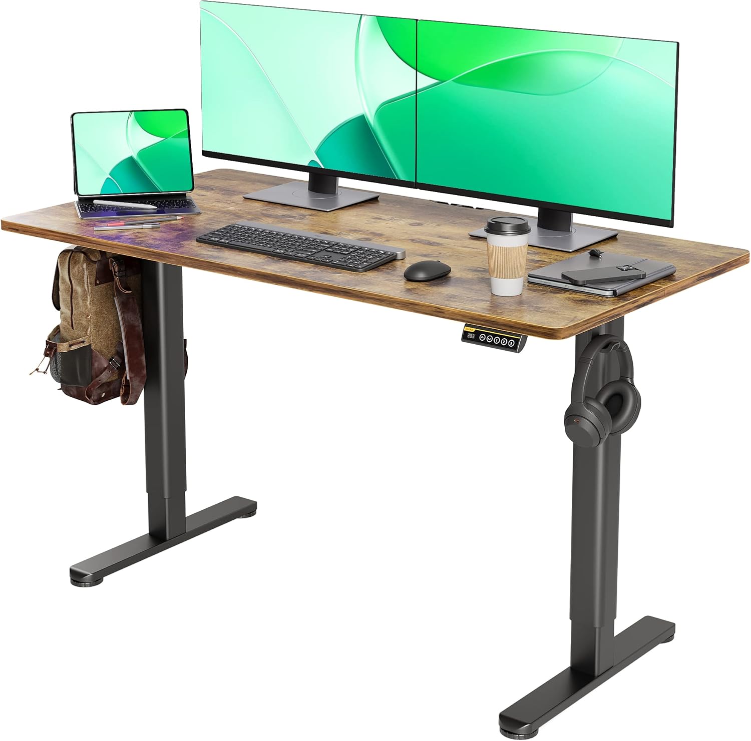Claiks Electric Standing Desk - Adjustable Height Ergonomic Desk