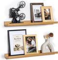 Fun Memories Picture Ledge Shelf 24 in Set of 2 - Slim Display Ledges