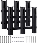2Set Fishing Rod Holder Portable Boat Rod Rack - Three-Pole Side Mount