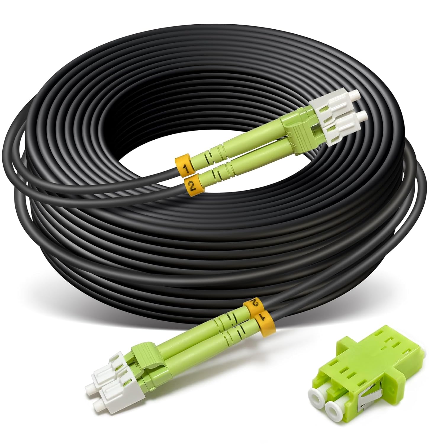 30ft Outdoor Armored Fiber Patch Cable for High-Speed Networks