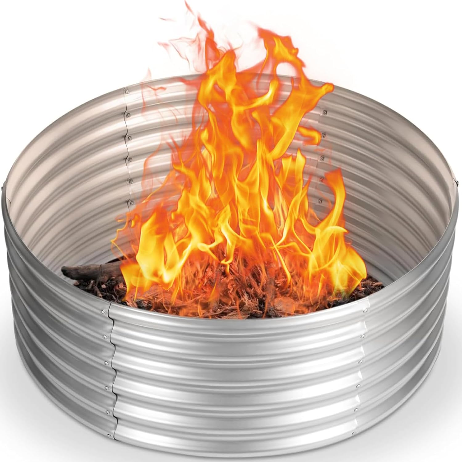 48 inch Fire Pit Ring for Outdoor Gatherings and Camping Fun