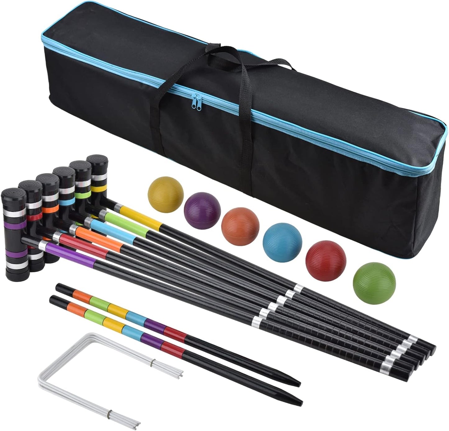 Premium Croquet Set for Families - Fun Outdoor Game for All Ages