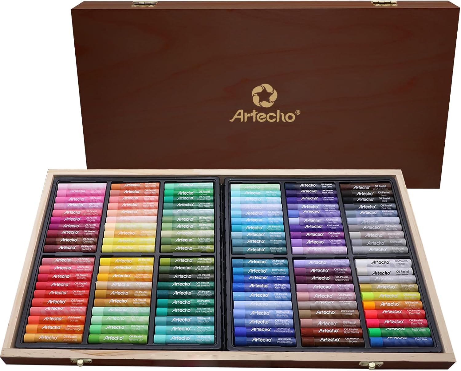 Artecho Oil Pastels Set of 120 Colors for Art Painting