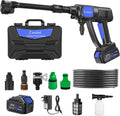 Portable Power Washer 1100PSI Cordless Pressure Washer - Lightweight