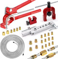 1/4 in Brake Line Kit 25FT with Bender, Flaring Tool & Cutter