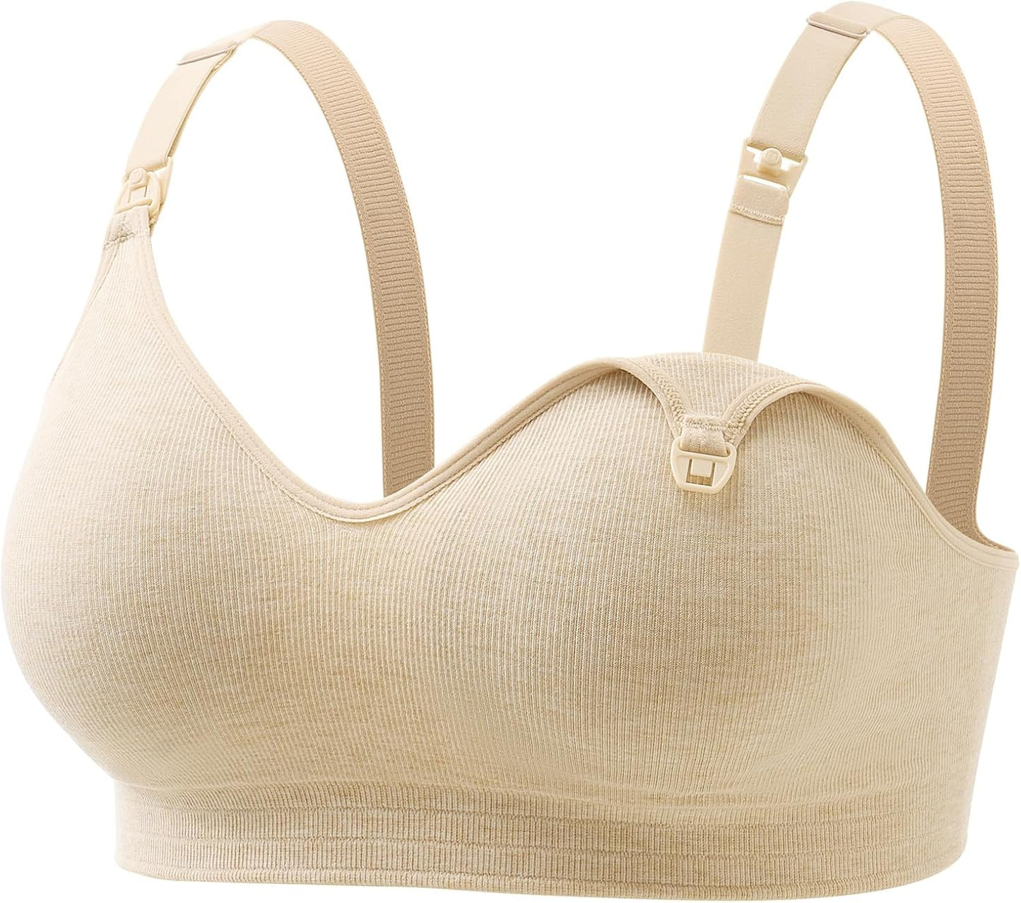 Momcozy Nursing Bras for Breastfeeding: Soft Cotton Comfort