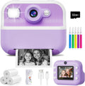 Instant Camera Dual Selfie Print Camera for Kids - Instant Prints