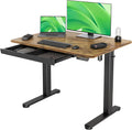 Standing Desk with Drawers Adjustable Height 40 in - Electric