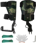 Tree Climbing Spikes Upgraded Camouflage Design - Professional Kit