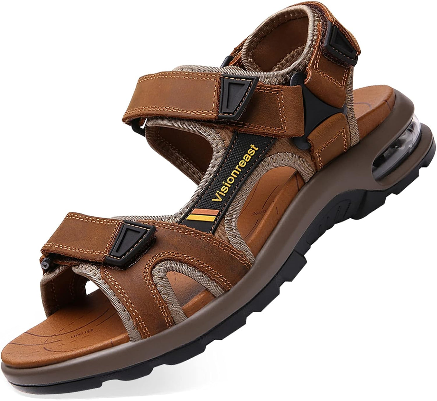 Mens Athletic Sandals Open Toe Hiking Outdoor Non-slip Comfort