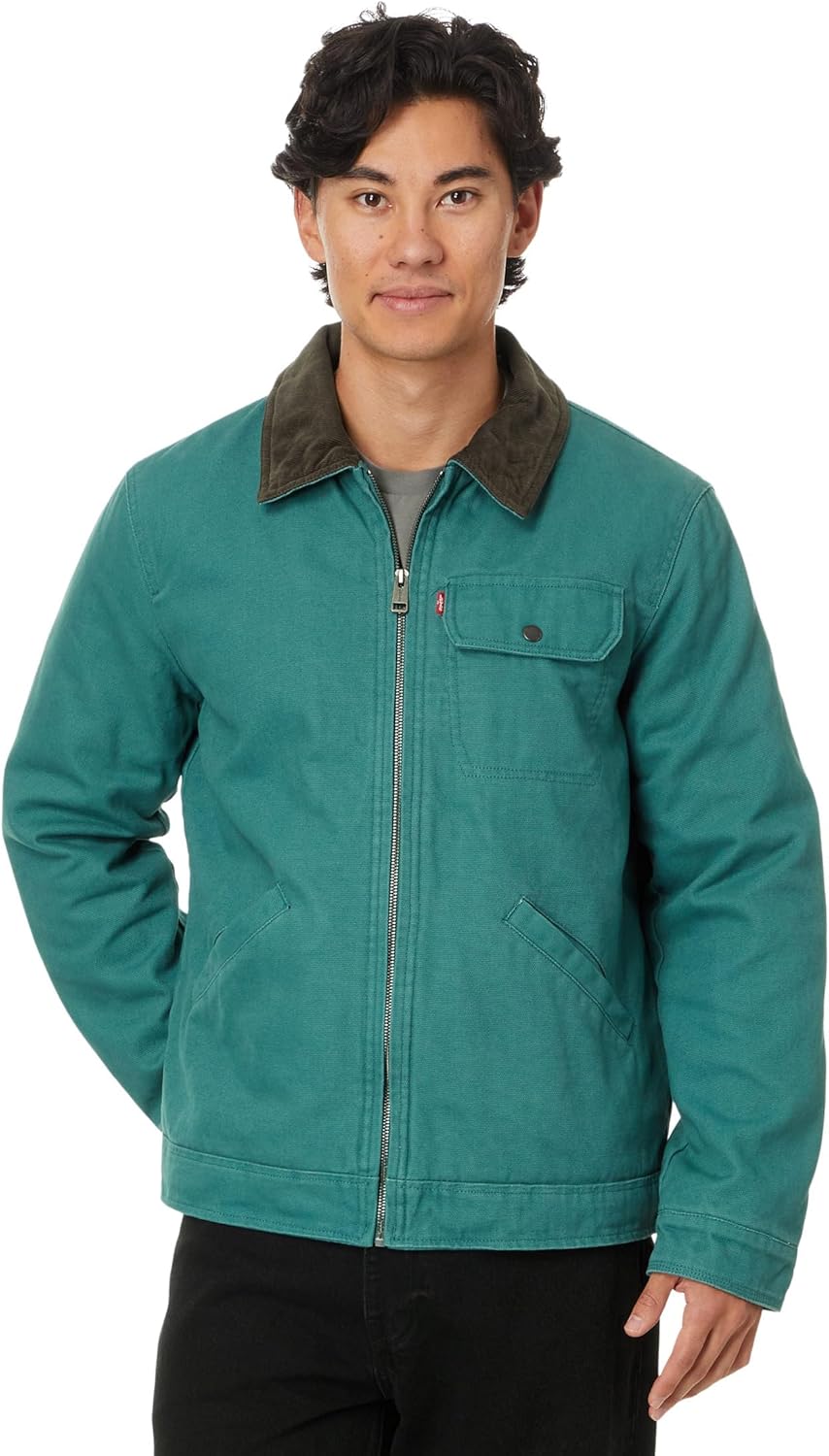 Levi's Workwear Cotton Canvas Corduroy Collar Depot Jacket Review