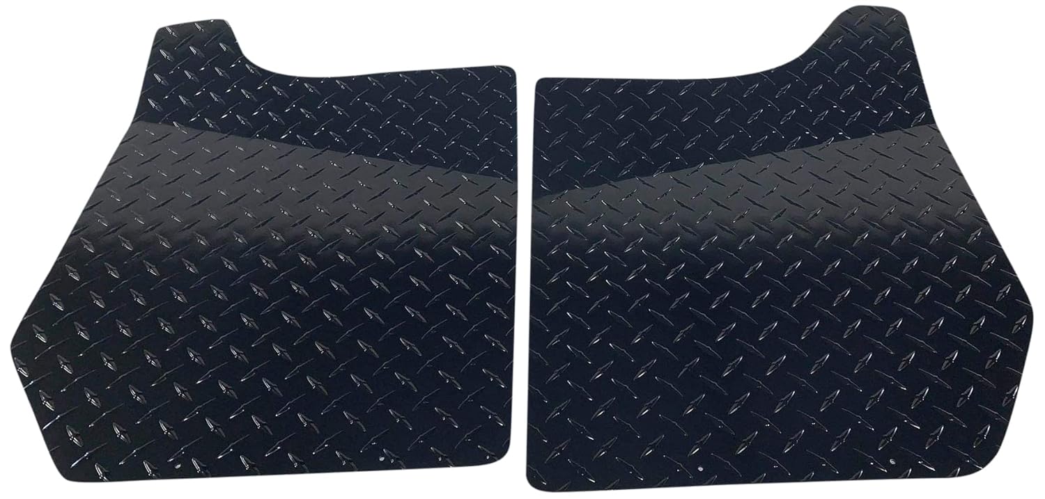 Yamaha Rhino Diamond Plate Black Floor Boards for 2004 Up Models