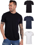 INTO THE AM Mens T Shirt Short Sleeve Crew Neck - Soft Fitted Tee