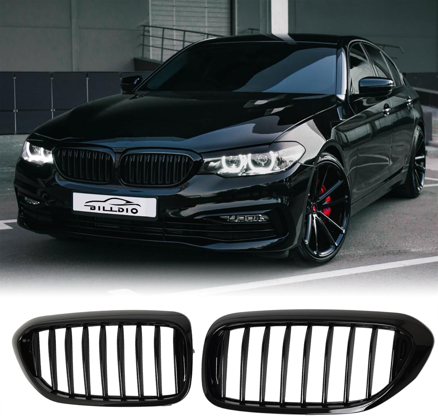 G30 Grille - Black Kidney Grill for BMW 5 Series 2017-2020