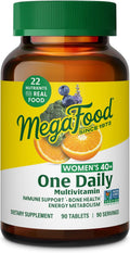 MegaFood Multivitamin for Women 40+ Daily Energy & Immune Support