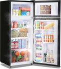 4.5 Cu.ft Small Refrigerator with Top Freezer - Dual-Zone Compact