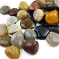 40LB Mixed Color River Rocks - High Polished 2-3 in Decorative Pebbles