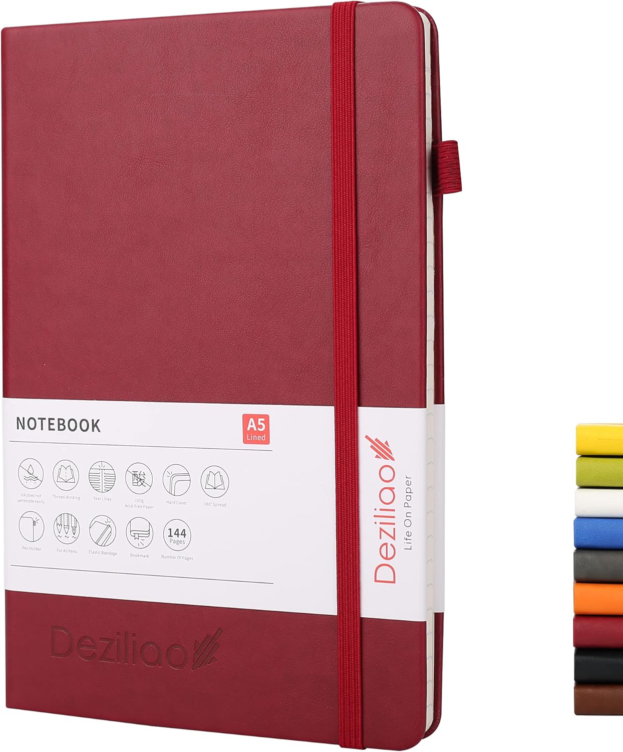 Premium Hardcover Journal with Pen Loop for Work