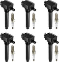 Ignition Coil Pack UF648 and Iridium Spark Plug 97390 Set