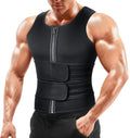 Sauna Vest Waist Trainer for Men - Double Sweat Belt Body Shaper 3