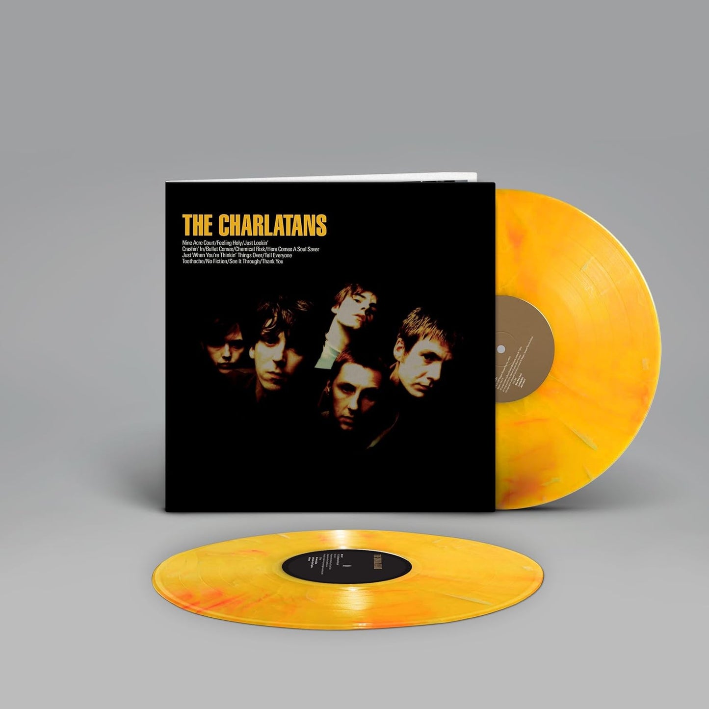 The Charlatans MARBLED Vinyl Record - A Must-Have for Collectors