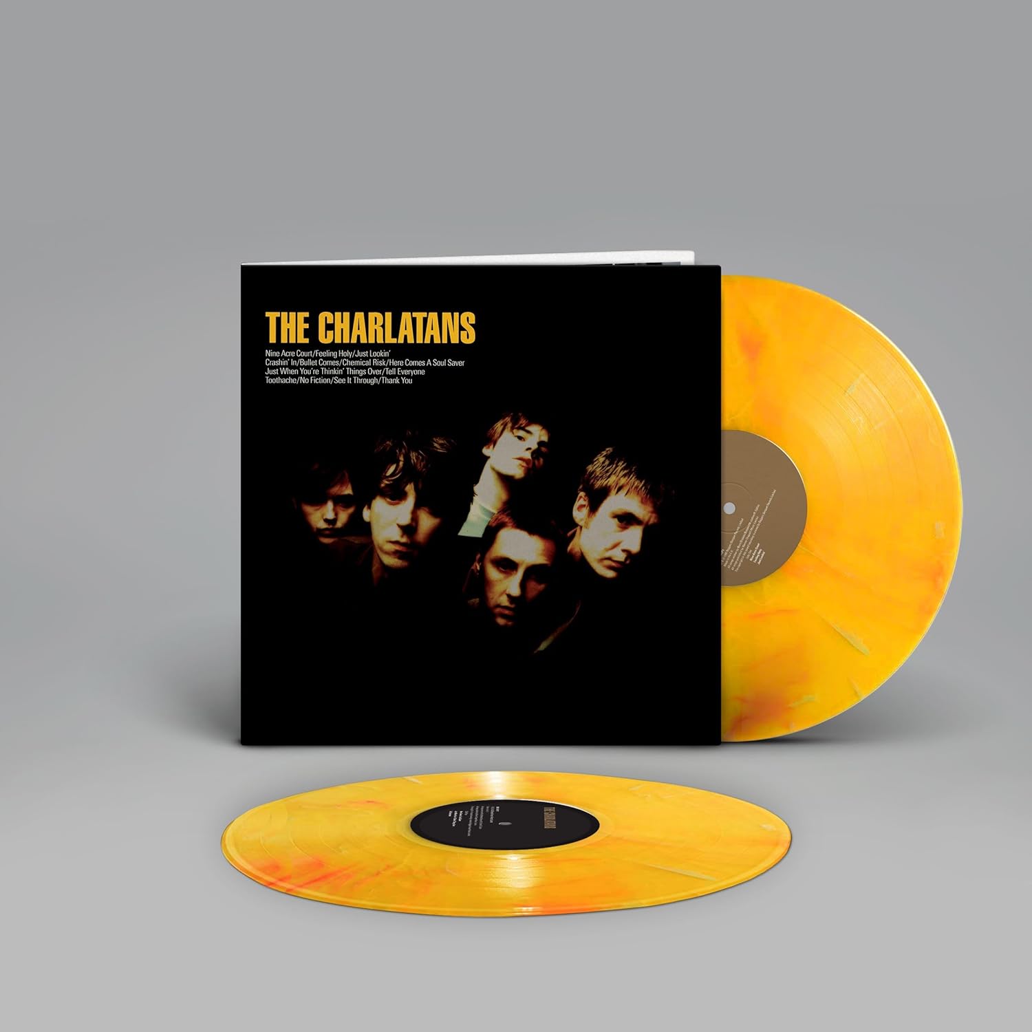 The Charlatans MARBLED Vinyl Record - A Must-Have for Collectors