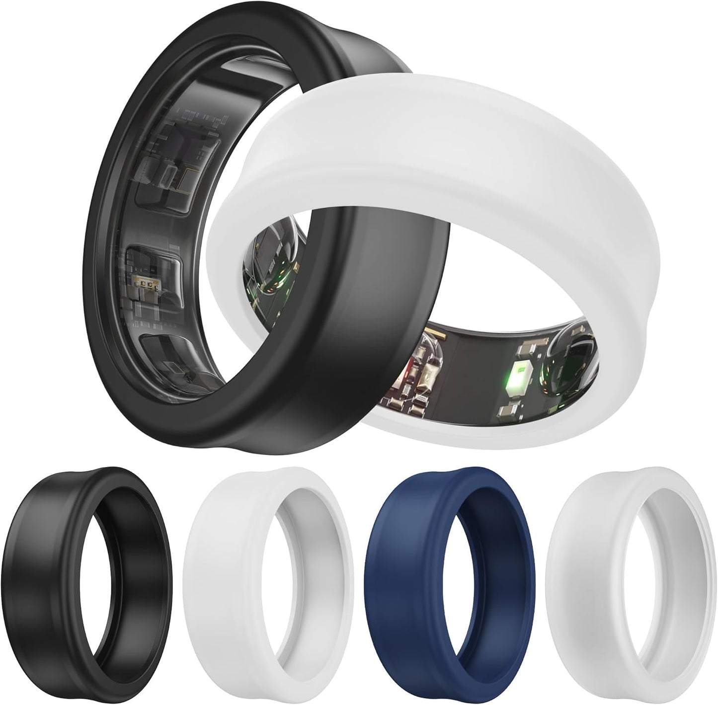 DDJ Ring Protector 4 Pack - Anti-Scratch Silicone Set