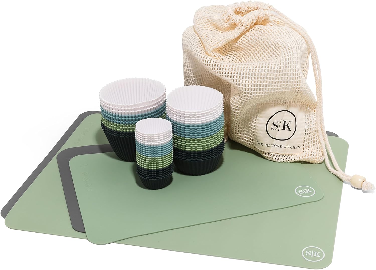 Silicone Kitchen Starter Set Gift Bundle for Baking Enthusiasts