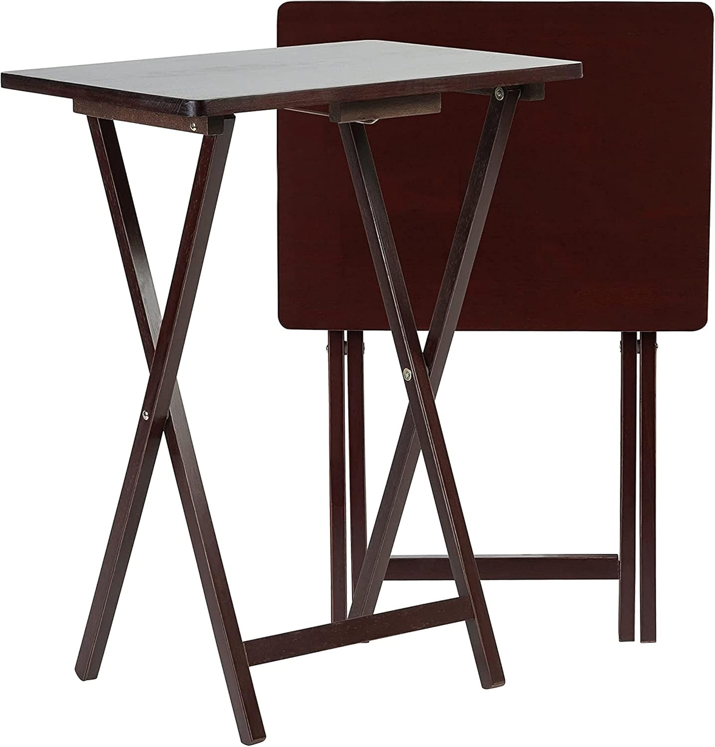 Folding TV Tray Set by PJ Wood - Stylish and Functional Tables