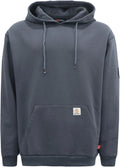 FR Cotton Fleece Hooded Work Sweatshirt for Men - 10.5oz Flame