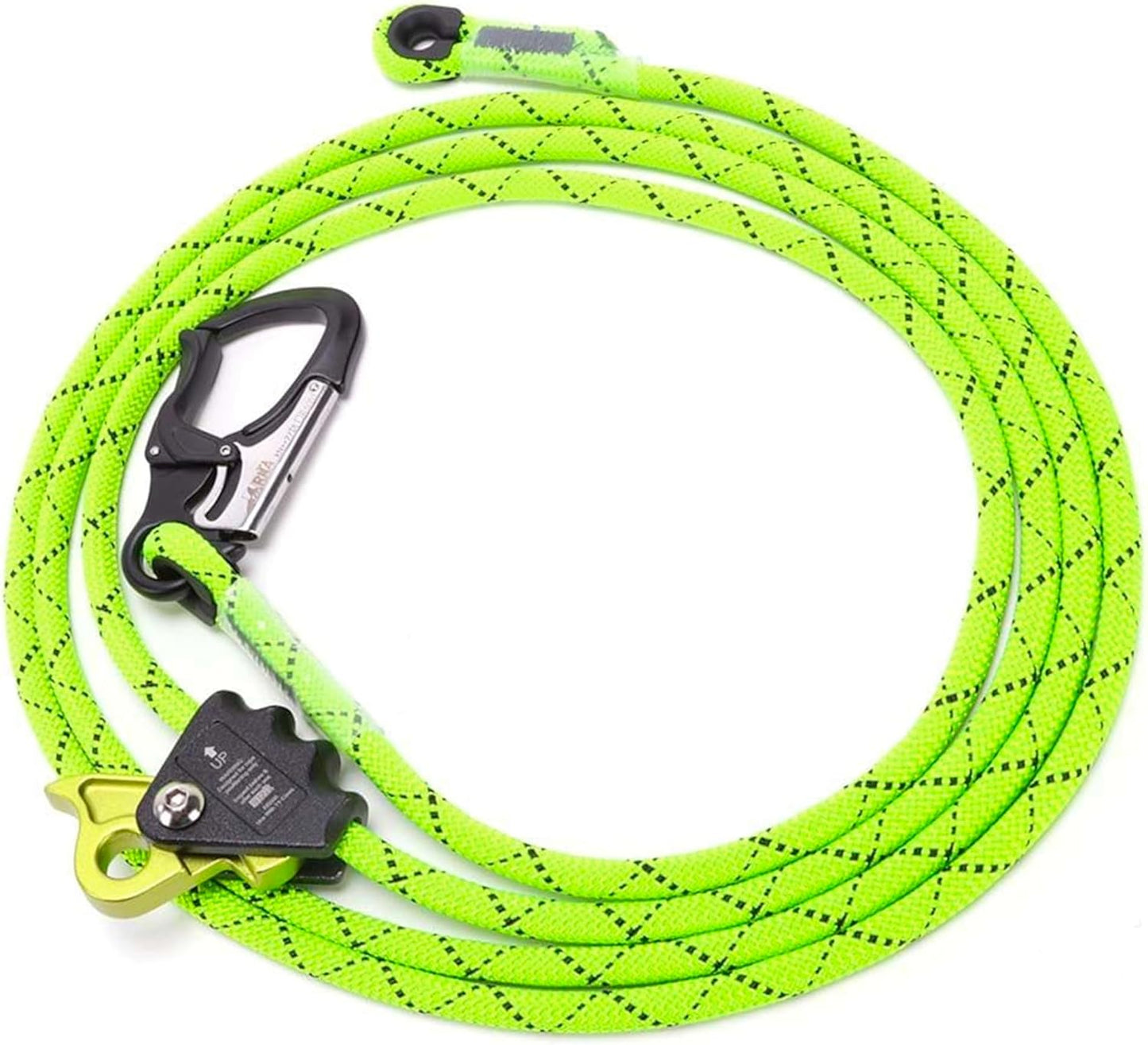12ft Heavy-Duty RNA Neon Yellow Lanyard - USA Made