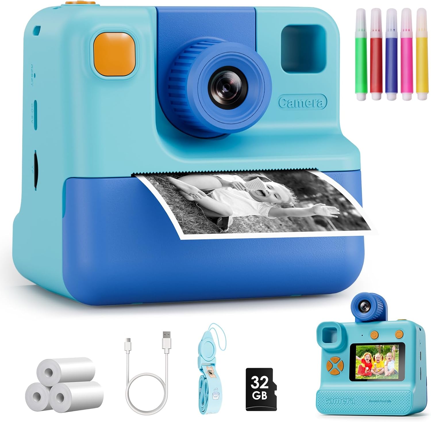 Kids Camera Instant Print for Creative Fun and Memories