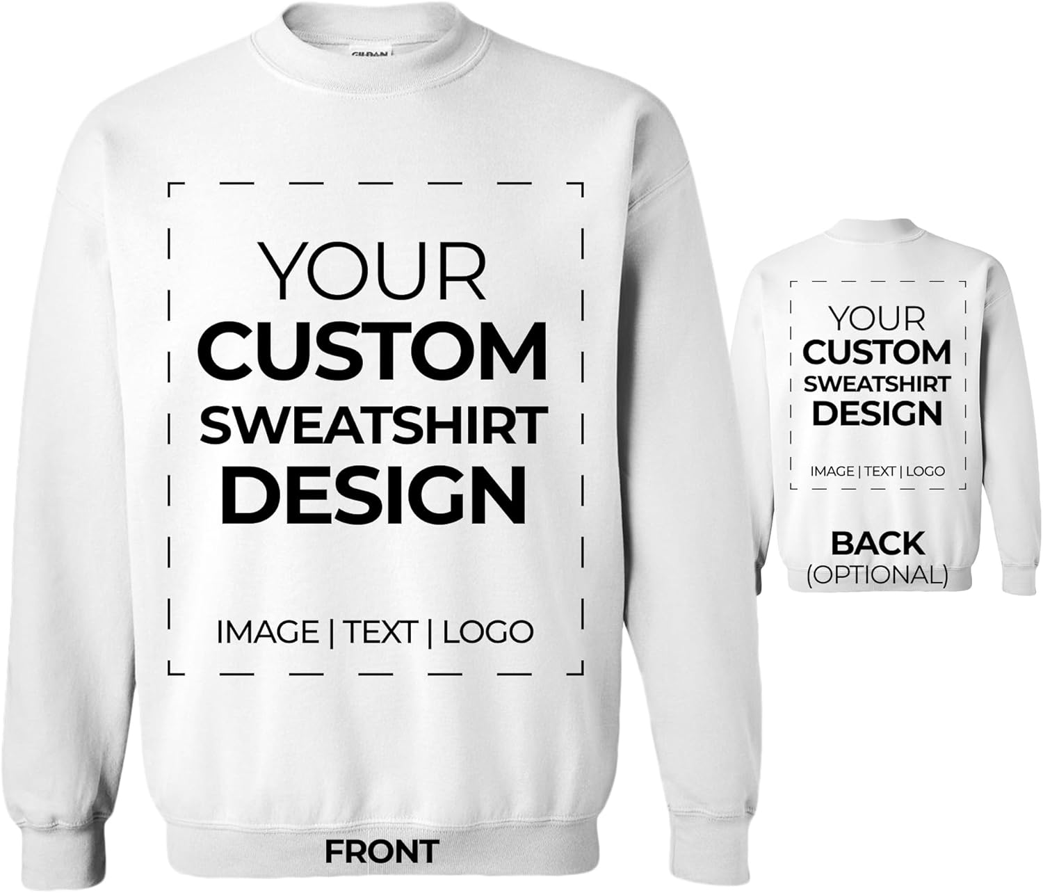 Personalized Custom Sweatshirt - Design Your Own! | APPARELYN