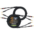 Canare 4S11 Star-Quad 8 ft Speaker Cable Pair - Audiophile Grade