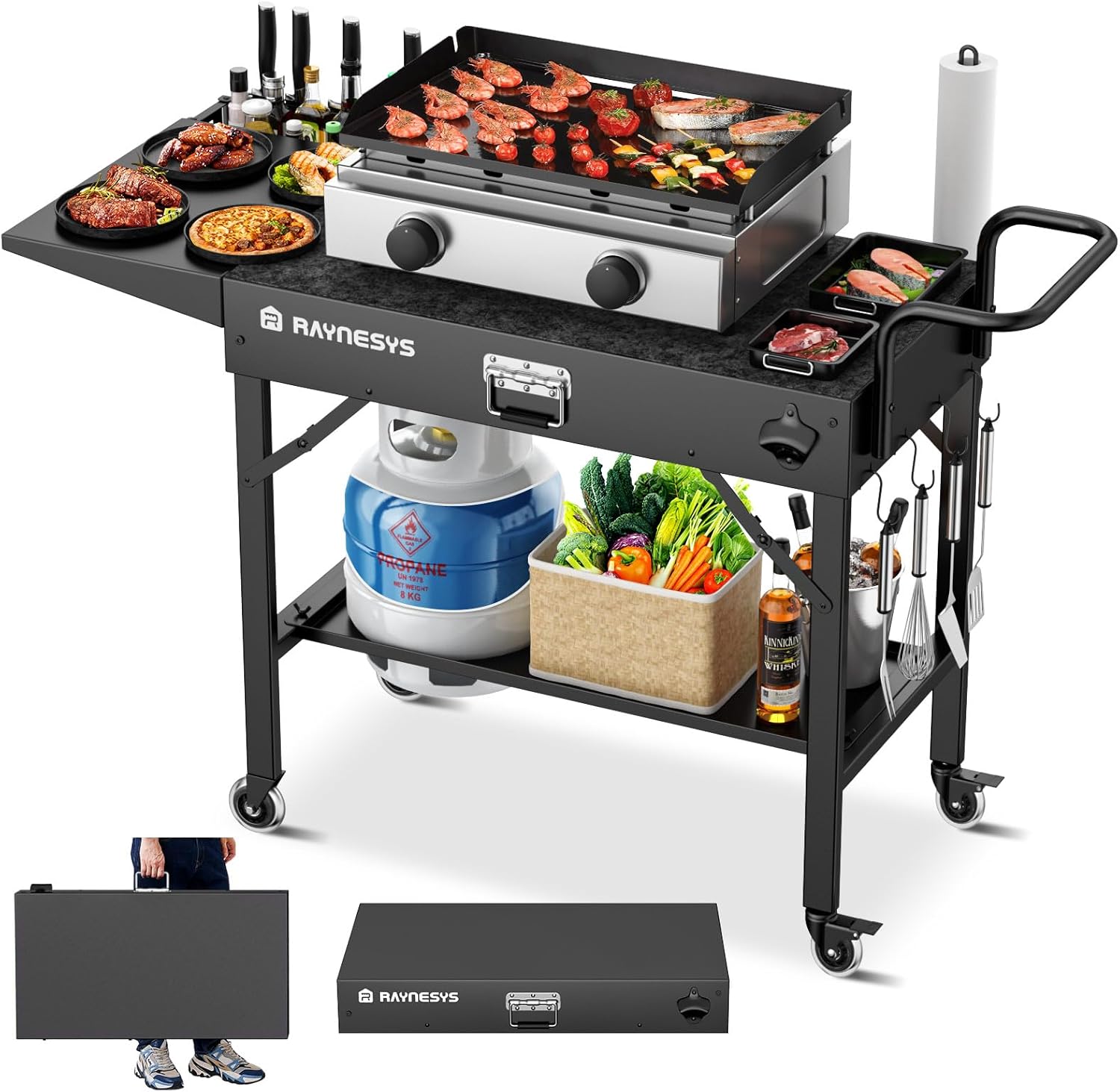 Outdoor Griddle Table for Blackstone Griddle and More