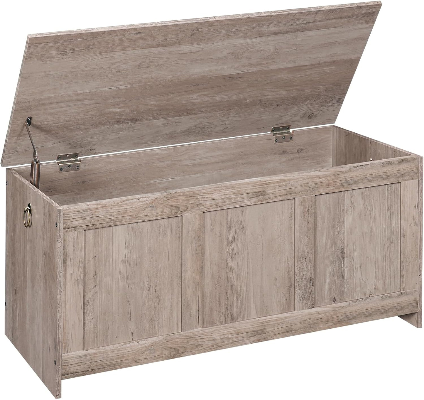 HOOBRO Storage Bench: Stylish Wooden Toy Chest for Any Room