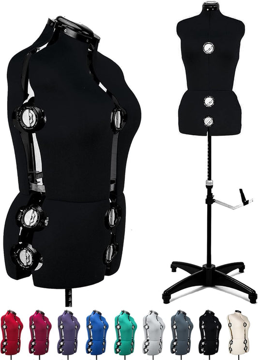 Adjustable Mannequin Dress Form for Sewing Projects and Display